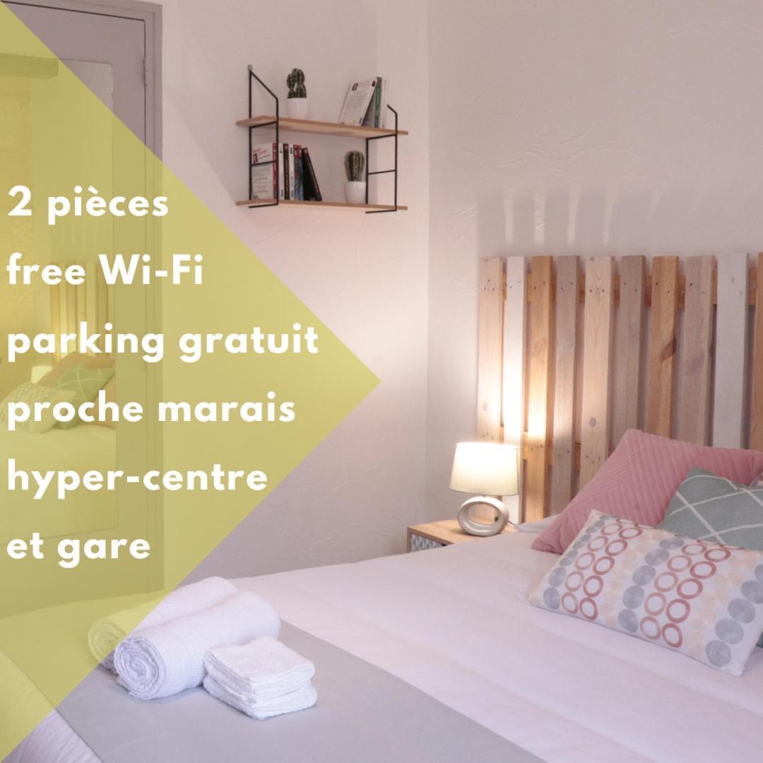 Le Vaillant, Appartement T2, Proche Gare, Hyper-Centre Et Marais, 1 A 2 Personnes, Wifi Bourges Exterior foto